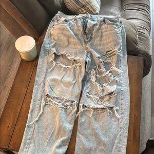 American Eagle Outfitters Light Blue Denim Jeans